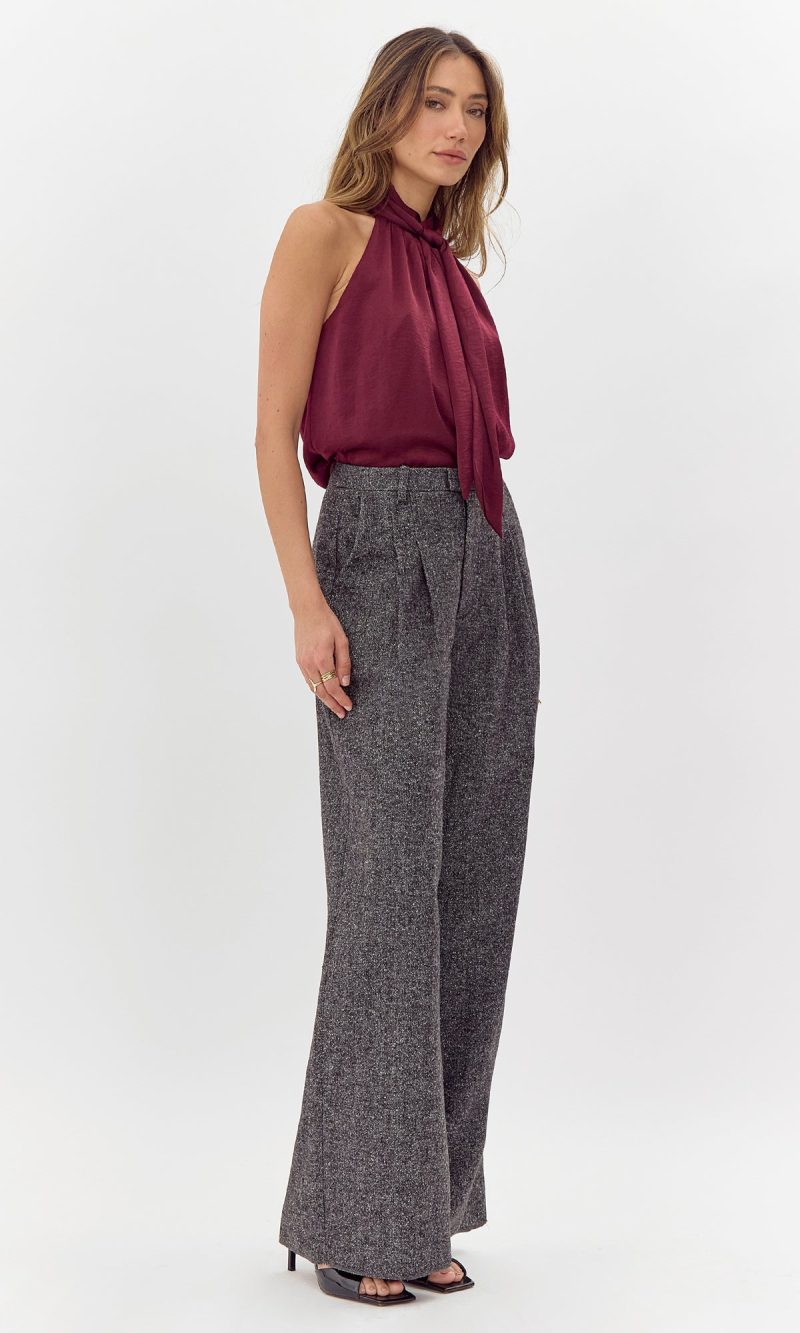 G2411T7095NylaHalterTopG2411P6442AdeleHerringboneTrouser4